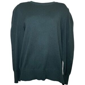 Marled Reunited Green Puff Sleeve Sweater Size XL